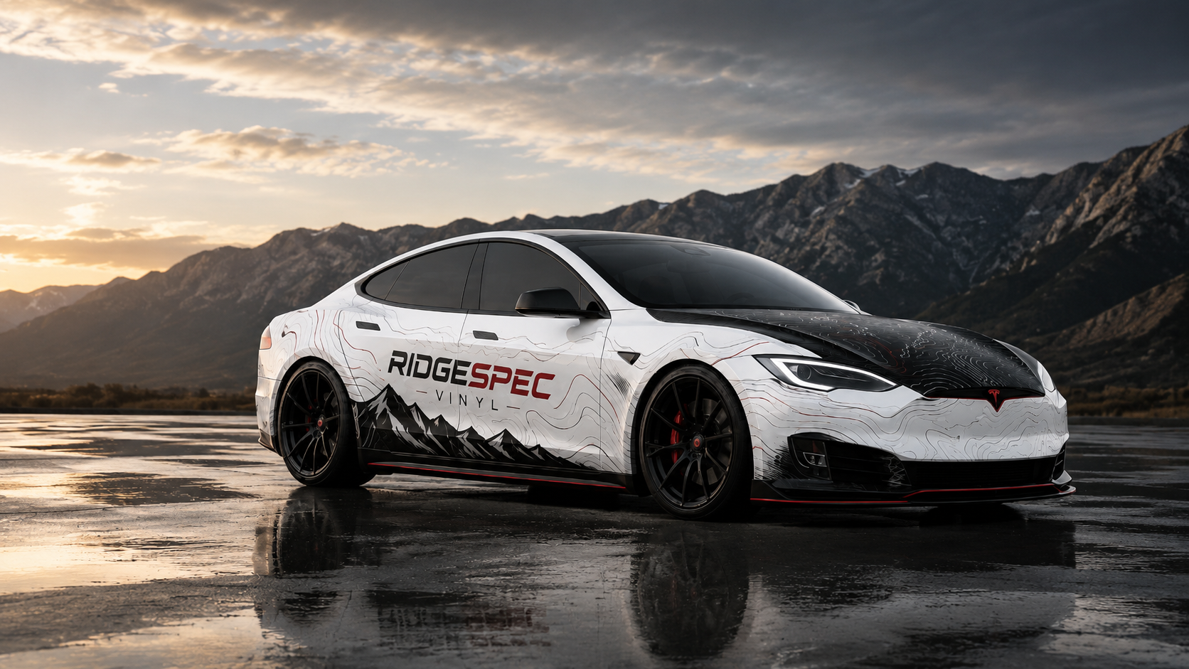 Ridge Spec Vinyl vehicle wrap concept